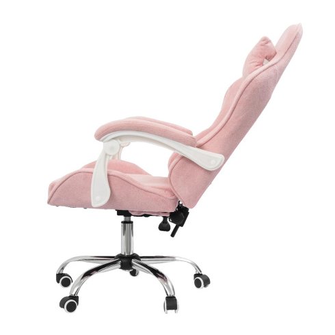Вибромассажное кресло Calviano Nero pink plush