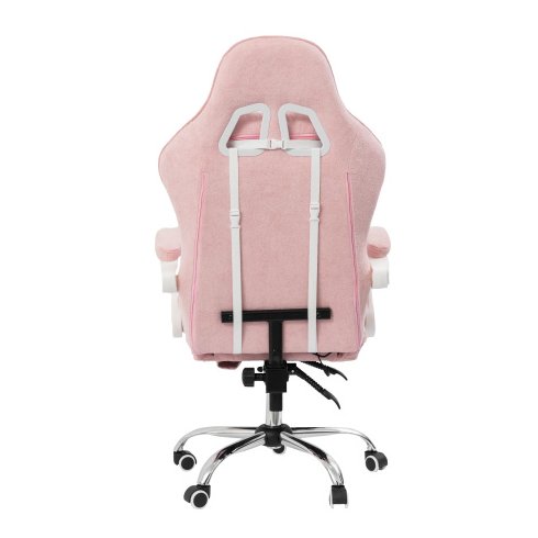 Вибромассажное кресло Calviano Nero pink plush