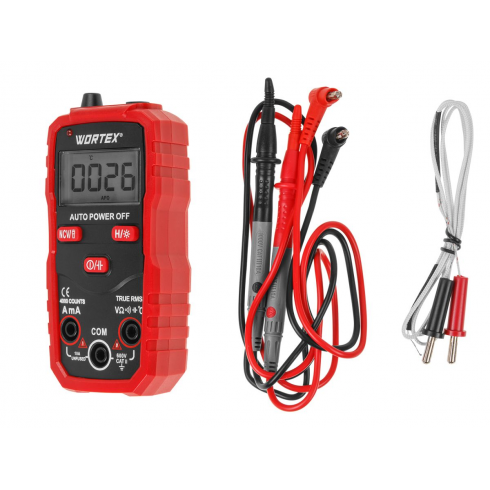 Мультиметр цифровой Wortex AM 1009 (2323168)