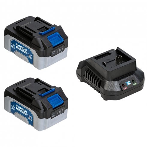 Газонокосилка аккумуляторная Hyundai L-438iON SET
