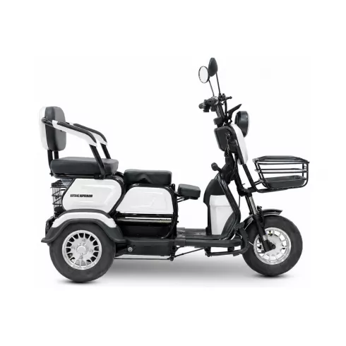 Трицикл Rutrike Бумеранг белый