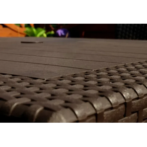 Стол садовый Keter Quartet table (Box) (коричневый)