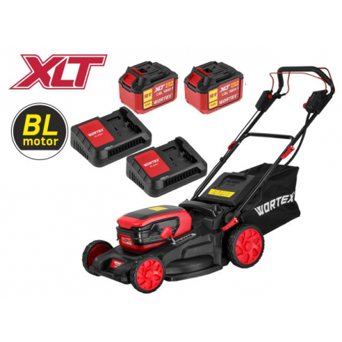 Газонокосилка аккумуляторная Wortex CLM 4536-4 XLT SET (2334161K1)