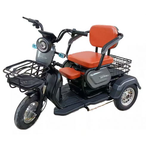 Трицикл Shtenli A031 60V 20Ah (Li-ion) серый