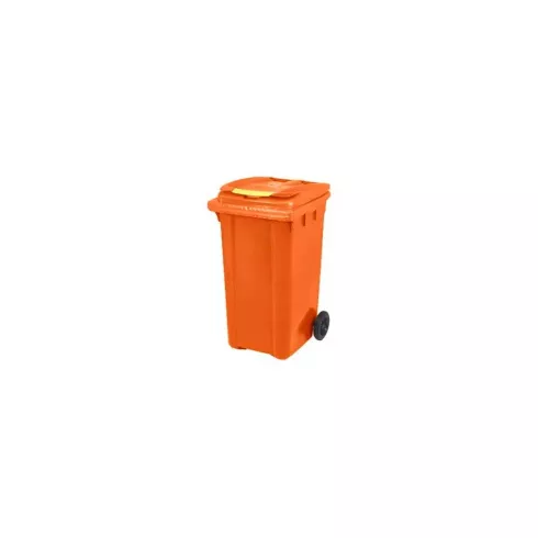 Мусорный контейнер Razak Plast 240 л (оранжевый)