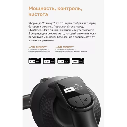 Пылесос Trouver Cordless Vacuum Cleaner G70 Detect V2515