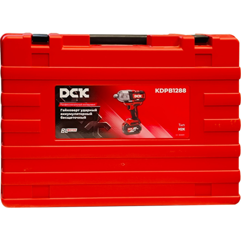 Гайковерт аккумуляторный DCK KDPB1288