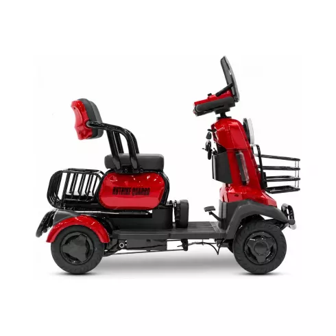 Cкутер Rutrike Квадро (красный)