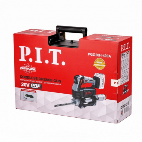 Пистолет смазочный P.I.T. PGG20H-400A
