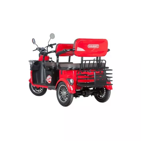 Трицикл Rutrike Gelbert Kappa 48V/60V (красный)