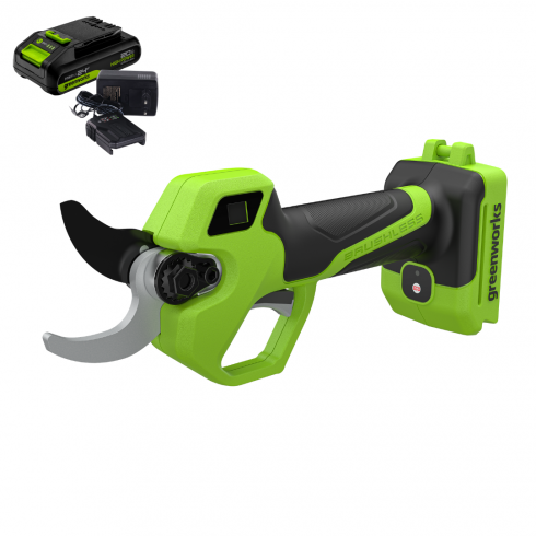 Секатор аккумуляторный GreenWorks PR24320 PR24320UA