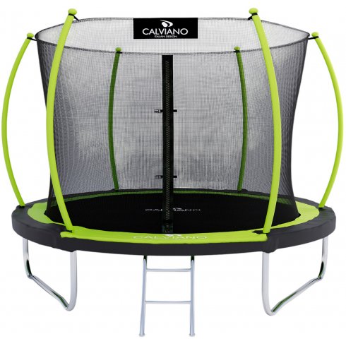 Батут с защитной сеткой Calviano 10ft Inside Master Green 312 см
