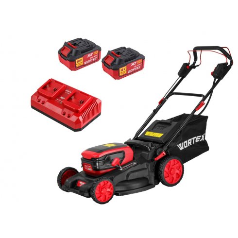 Газонокосилка аккумуляторная Wortex CLM 4536-4 XLT SET (2334160)
