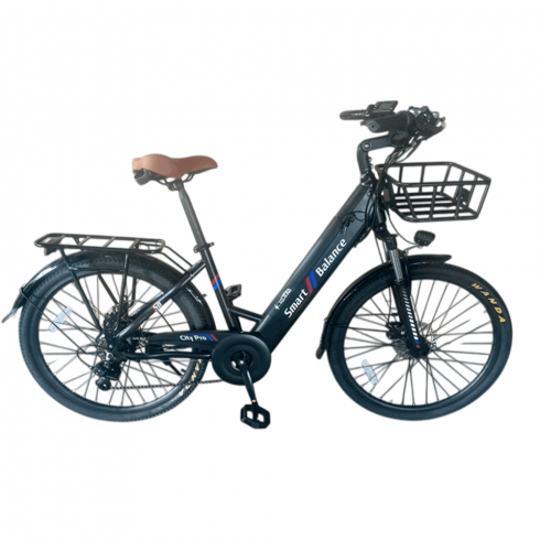Электровелосипед Smart Balance City Pro (черный)