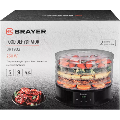 Сушилка для овощей и фруктов Brayer BR1902