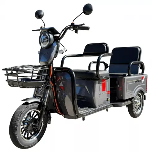 Трицикл Shtenli A034 (60V/20Ah SLA) серый