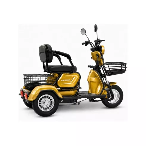 Трицикл Rutrike Бумеранг золотистый