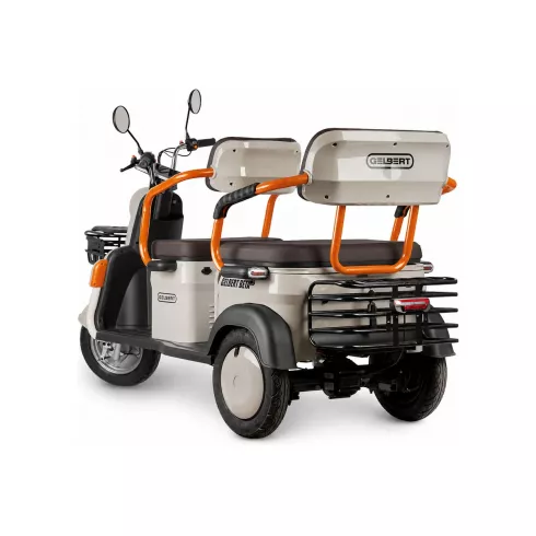 Трицикл Rutrike Gelbert Beta 48V/60V (бежевый)