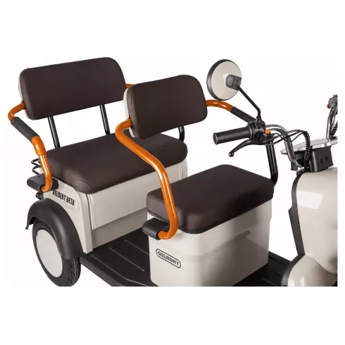 Трицикл Rutrike Gelbert Beta 48V/60V (бежевый)
