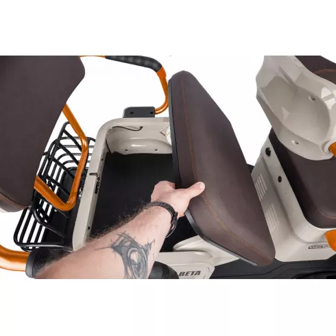 Трицикл Rutrike Gelbert Beta 48V/60V (бежевый)