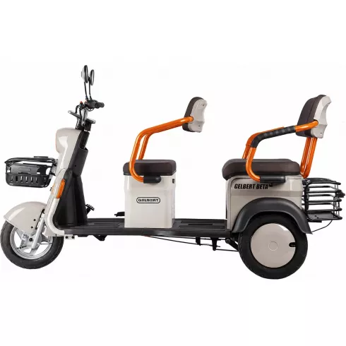 Трицикл Rutrike Gelbert Beta 48V/60V (бежевый)