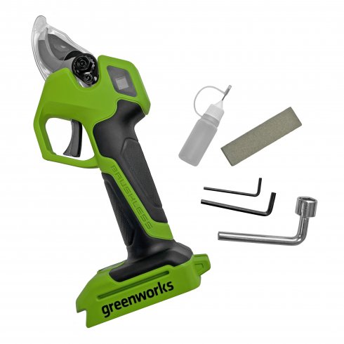 Секатор аккумуляторный GreenWorks PR24320 PR24320UB