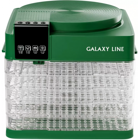 Сушилка для овощей и фруктов Galaxy Line GL 2630 (зеленый)