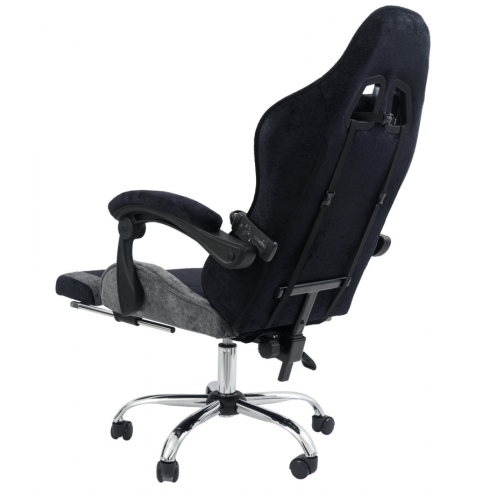 Вибромассажное кресло Calviano Avanti Ultimato (black-grey fabric)