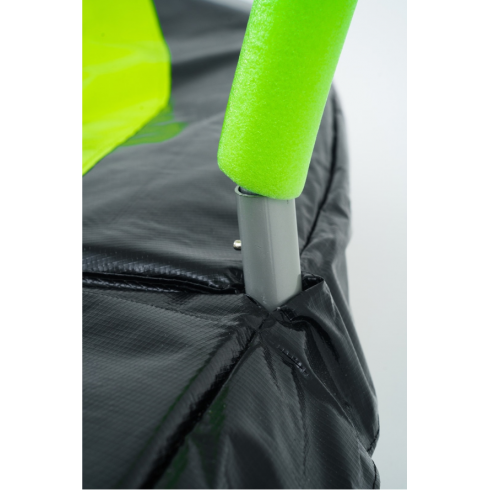 Батут с защитной сеткой Calviano 12ft Inside Master Green 374 см