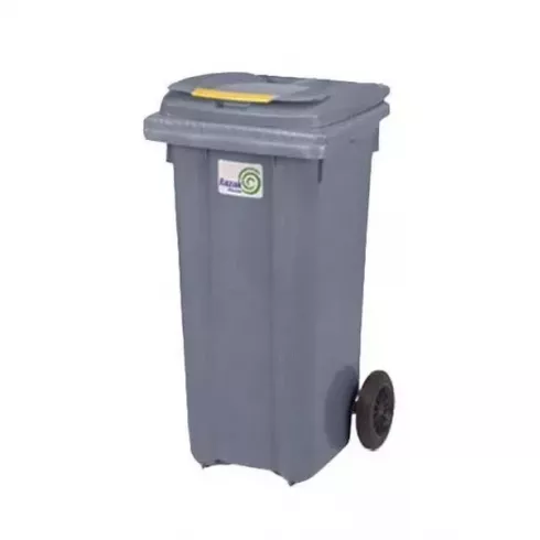 Мусорный контейнер Razak Plast 120 л (светло серый)