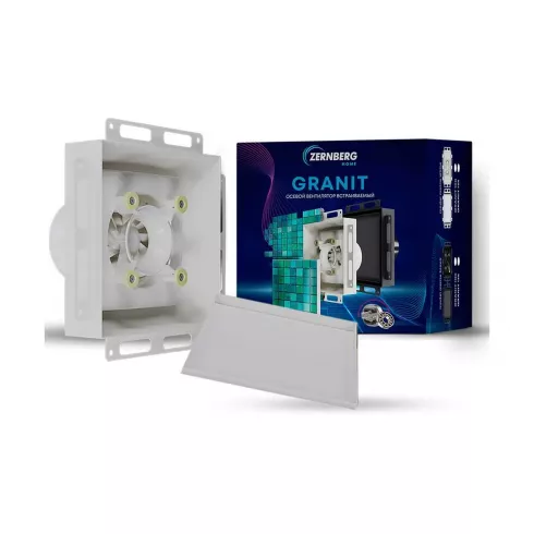 Вентилятор вытяжной Zernberg Granit 125 matte white