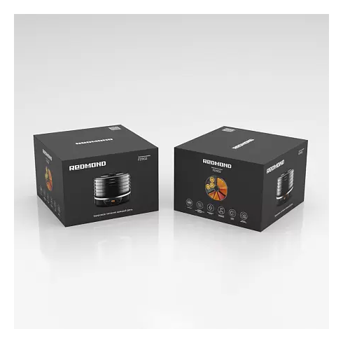 Сушилка для овощей и фруктов Redmond FD1102 (черный)