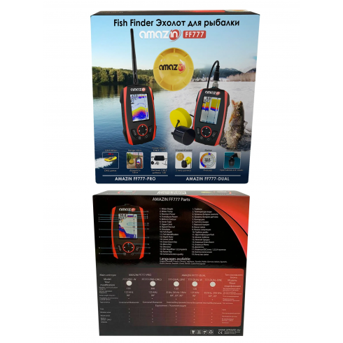 Эхолот беспроводной Amazin FishFinder FF777-PRO-W