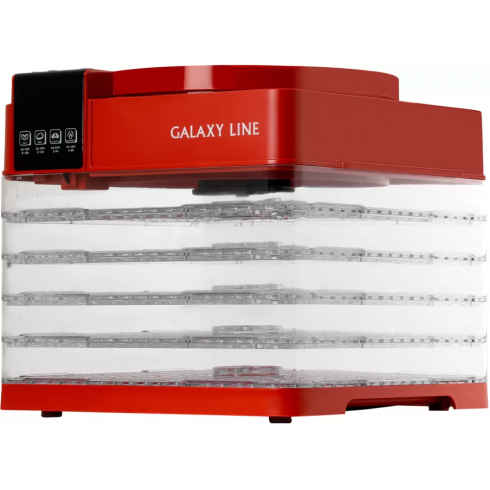 Сушилка для овощей и фруктов Galaxy Line GL 2630 (красный)