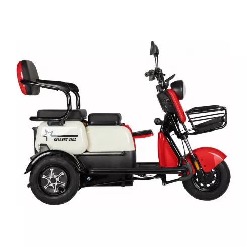 Трицикл Rutrike Вега красный