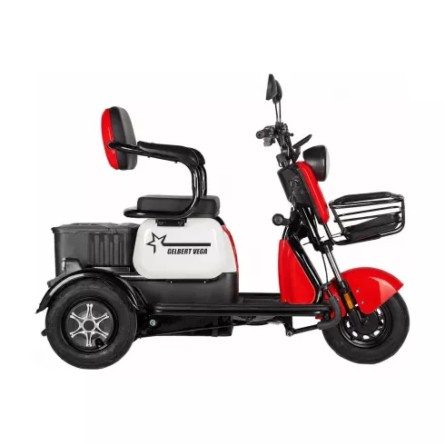 Трицикл Rutrike Вега красный