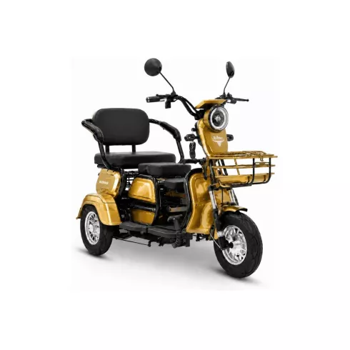 Трицикл Rutrike Бумеранг золотистый