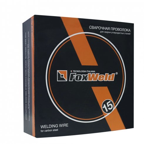 Проволока сварочная омедненная Foxweld ER 70S-6 (Св08Г2С) д.0.8мм, 15кг D300