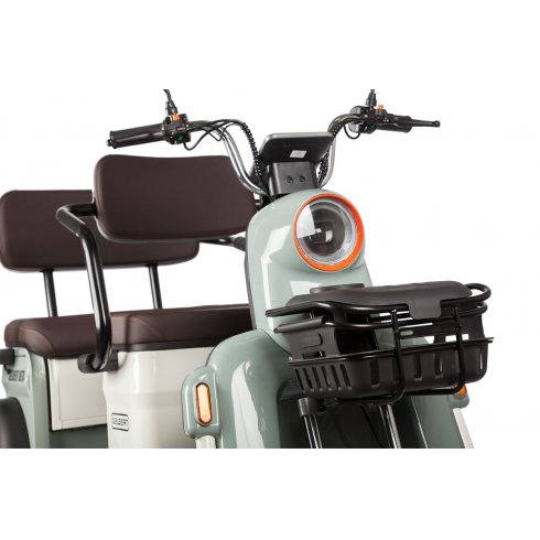Трицикл Rutrike Gelbert Beta 48V/60V (Зелено-белый)