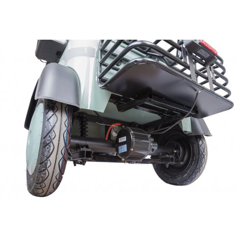 Трицикл Rutrike Gelbert Beta 48V/60V (Зелено-белый)