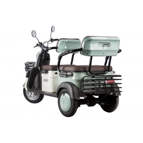 Трицикл Rutrike Gelbert Beta 48V/60V (Зелено-белый)