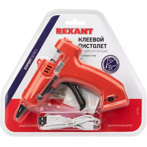 Пистолет клеевой Rexant Эксперт 12-1501