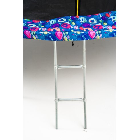Батут с защитной сеткой Calviano 12ft Inside Master Smile 374 см