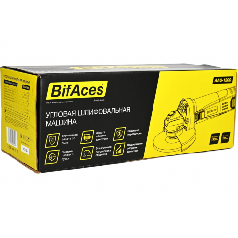 Машина шлифовальная угловая BifAces AAG-1300