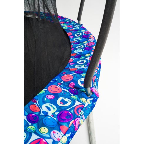 Батут с защитной сеткой Calviano 12ft Inside Master Smile 374 см