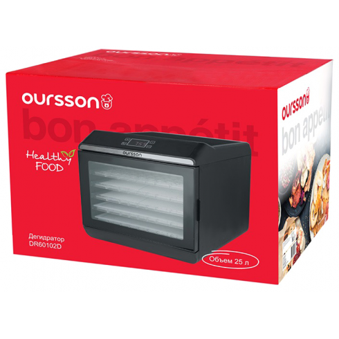 Сушилка для овощей и фруктов Oursson DR60102D/BL