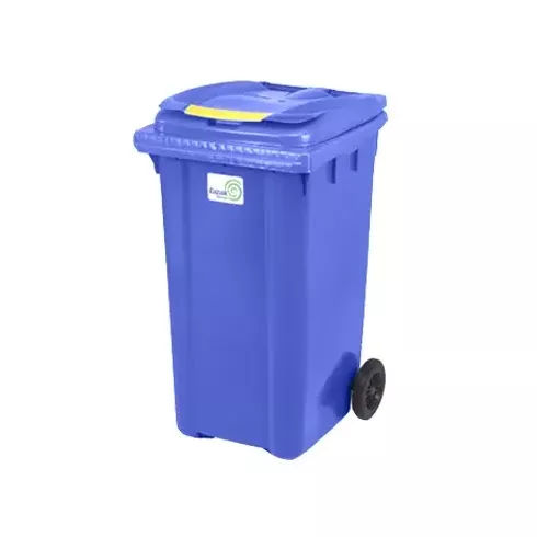 Мусорный контейнер Razak Plast 240 л (синий)