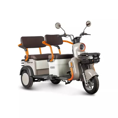 Трицикл Rutrike Gelbert Beta 48V/60V (бежевый)