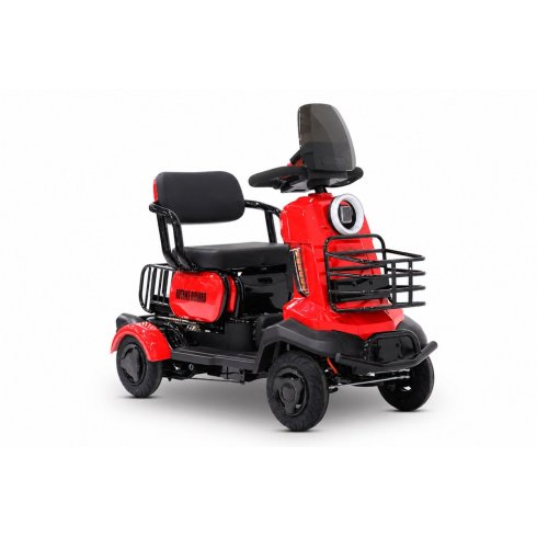 Cкутер Rutrike Квадро (красный)