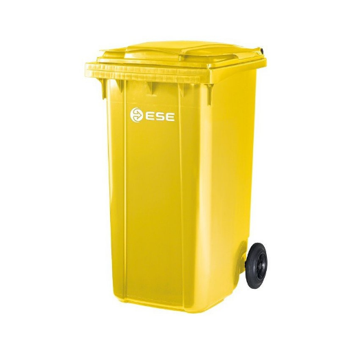 Мусорный контейнер ESE 240 л желтый